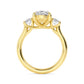 10K Yellow Gold Lab Grown Diamond Engagement Ring 3 ctw R59226OV-3