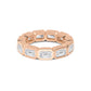 9k Rose Gold Lab Grown Diamond Eternity Band R59253EM-3.33CT