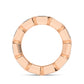 9k Rose Gold Lab Grown Diamond Eternity Band R59253EM-3.33CT