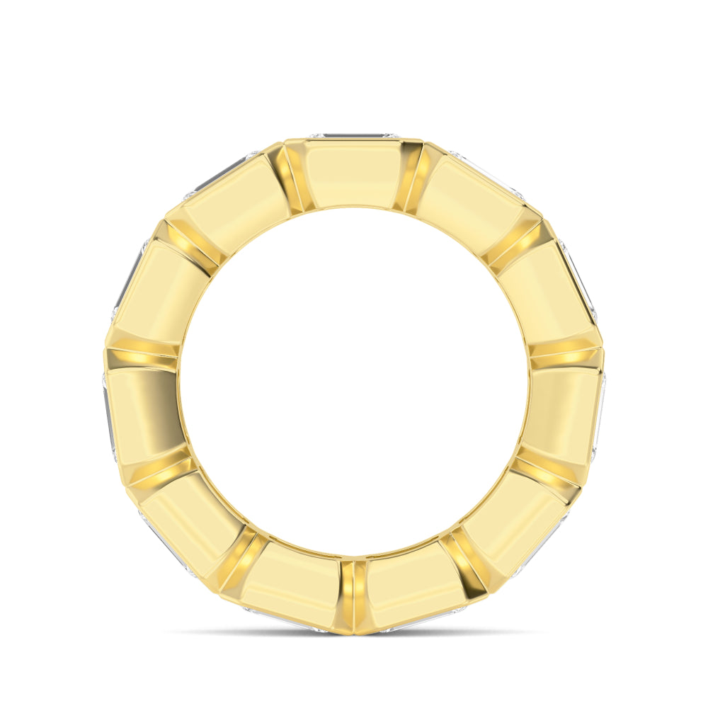 9K Yellow Gold Lab Grown Diamond Eternity Band R59253EM-3.33CT