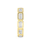 9K Yellow Gold Lab Grown Diamond Eternity Band R59253EM-3.33CT
