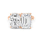 10K Rose Gold Lab Grown Diamond Engagement Ring 4.15 ctw R59734CUEMHH-4