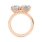 10K Rose Gold Lab Grown Diamond Engagement Ring 4.15 ctw R59734CUEMHH-4