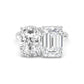 10K White Gold Lab Grown Diamond Engagement Ring 4.15 ctw R59734CUEMHH-4