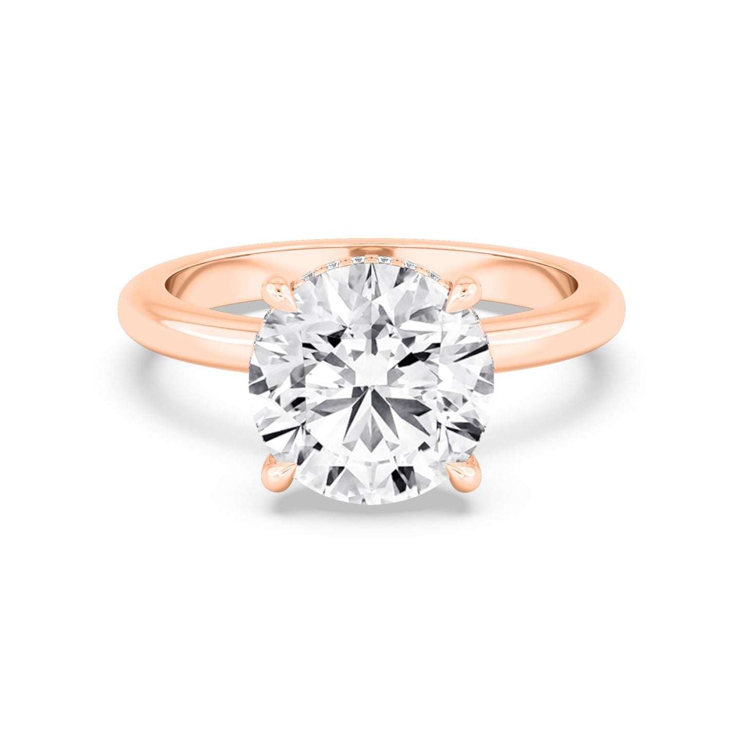 10K Rose Gold Lab Grown Diamond RING 1.06 ctw R59738-1HH