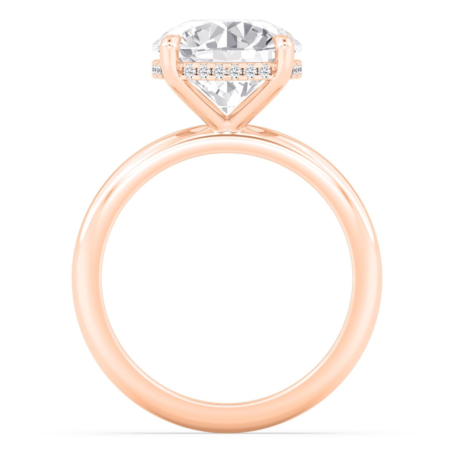 10K Rose Gold Lab Grown Diamond RING 1.06 ctw R59738-1HH
