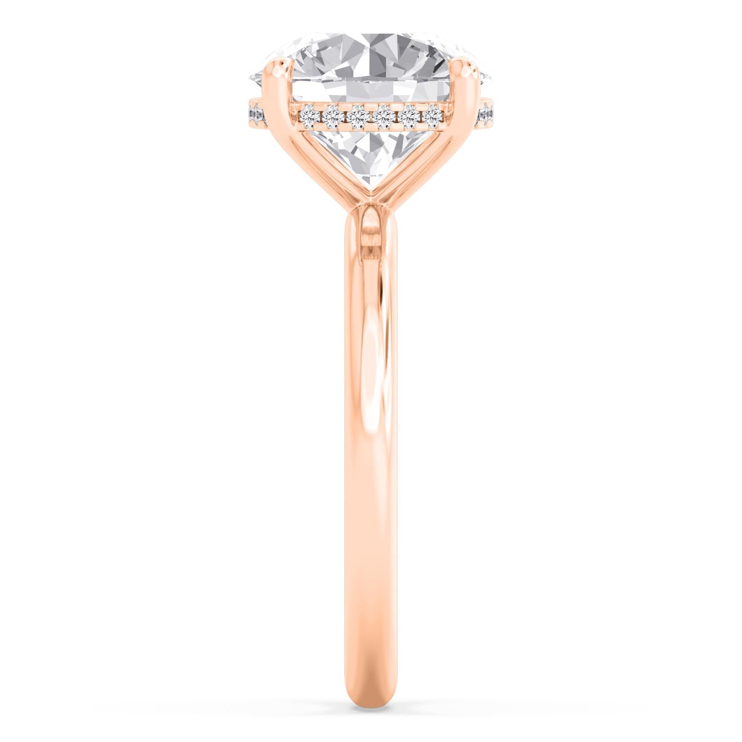 10K Rose Gold Lab Grown Diamond RING 1.06 ctw R59738-1HH