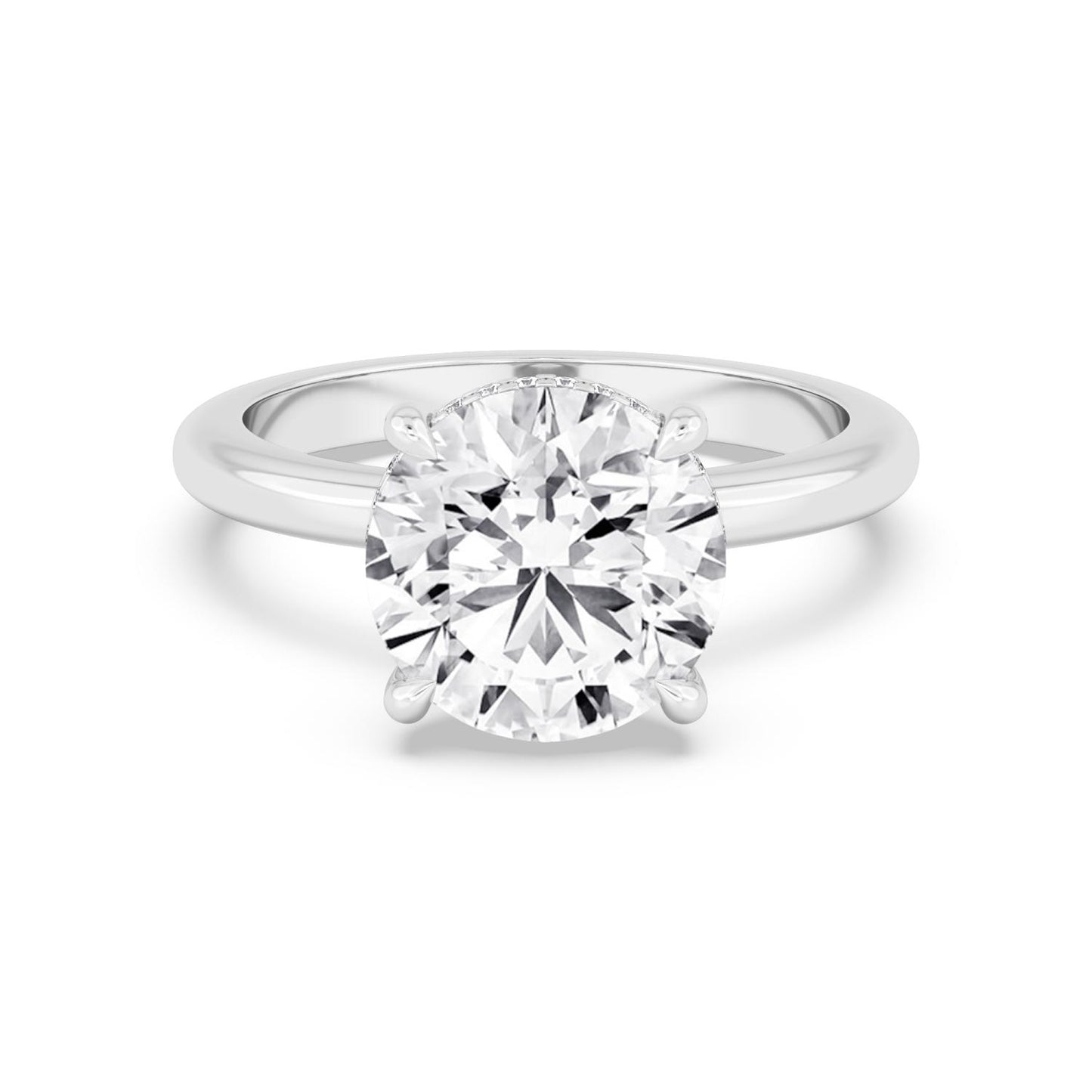 10K White Gold Lab Grown Diamond RING 1.06 ctw R59738-1HH