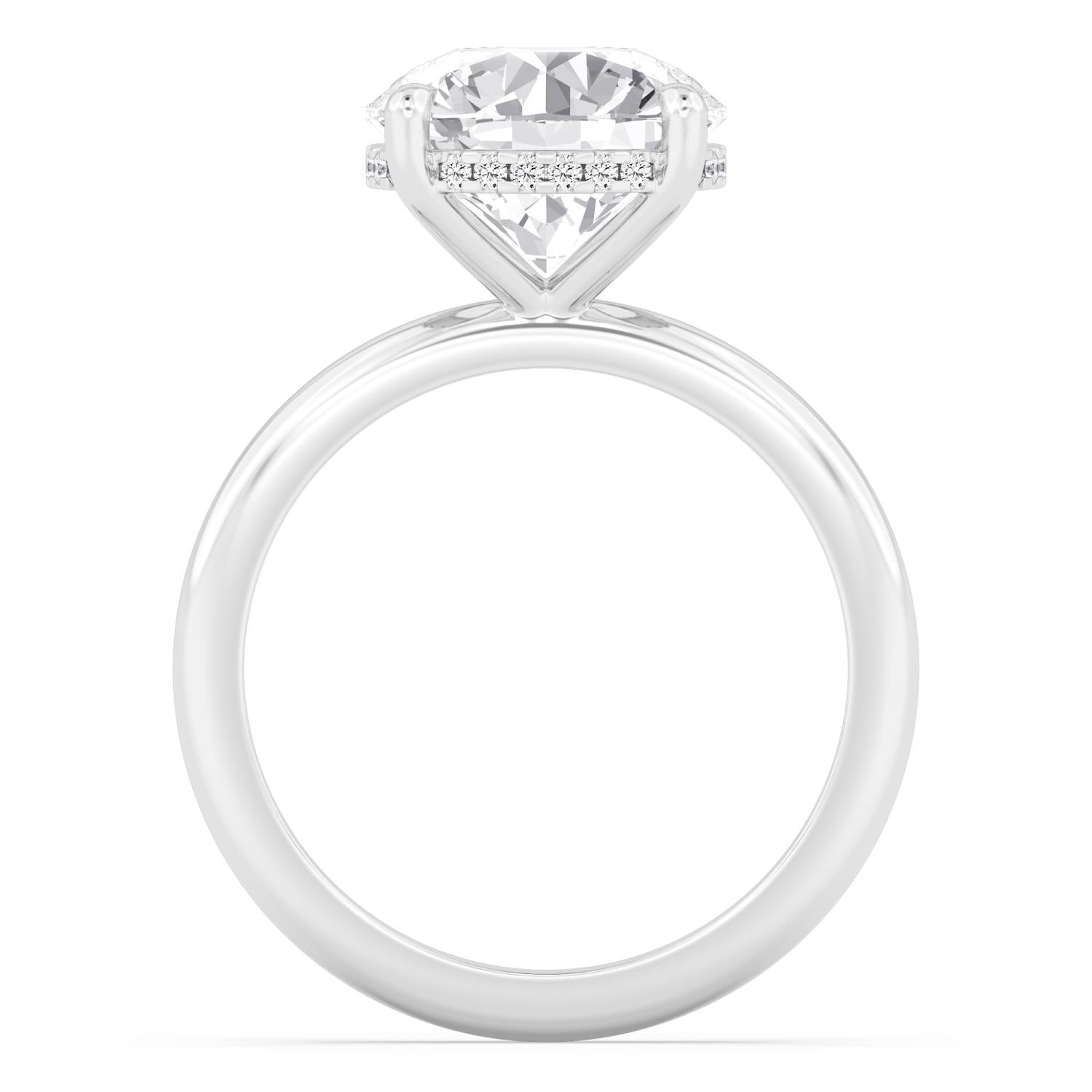 10K White Gold Lab Grown Diamond RING 1.06 ctw R59738-1HH