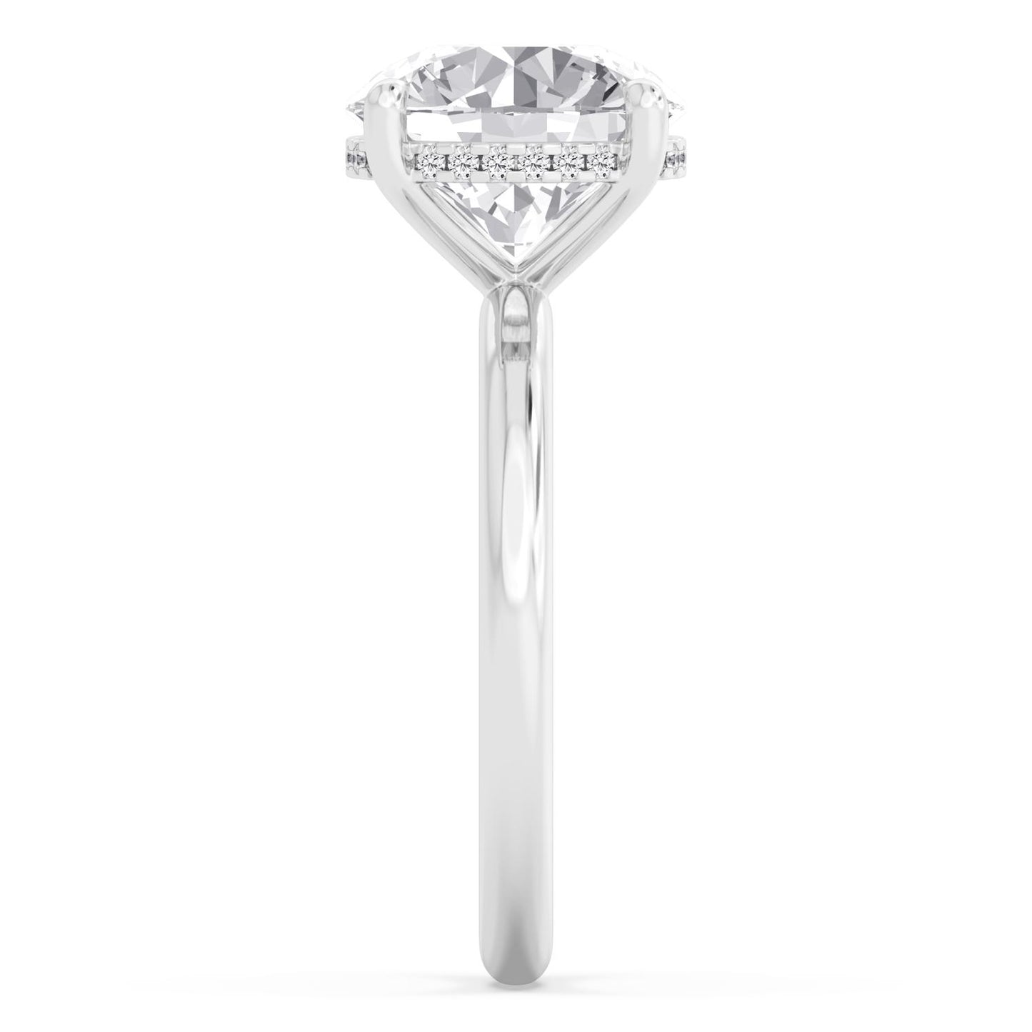 10K White Gold Lab Grown Diamond RING 1.06 ctw R59738-1HH