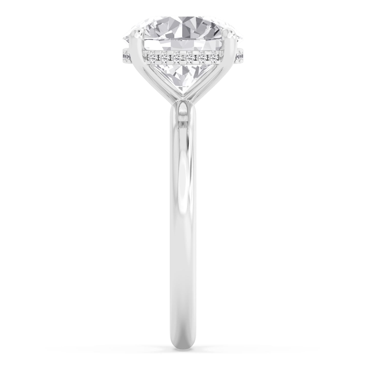 10K White Gold Lab Grown Diamond RING 1.06 ctw R59738-1HH