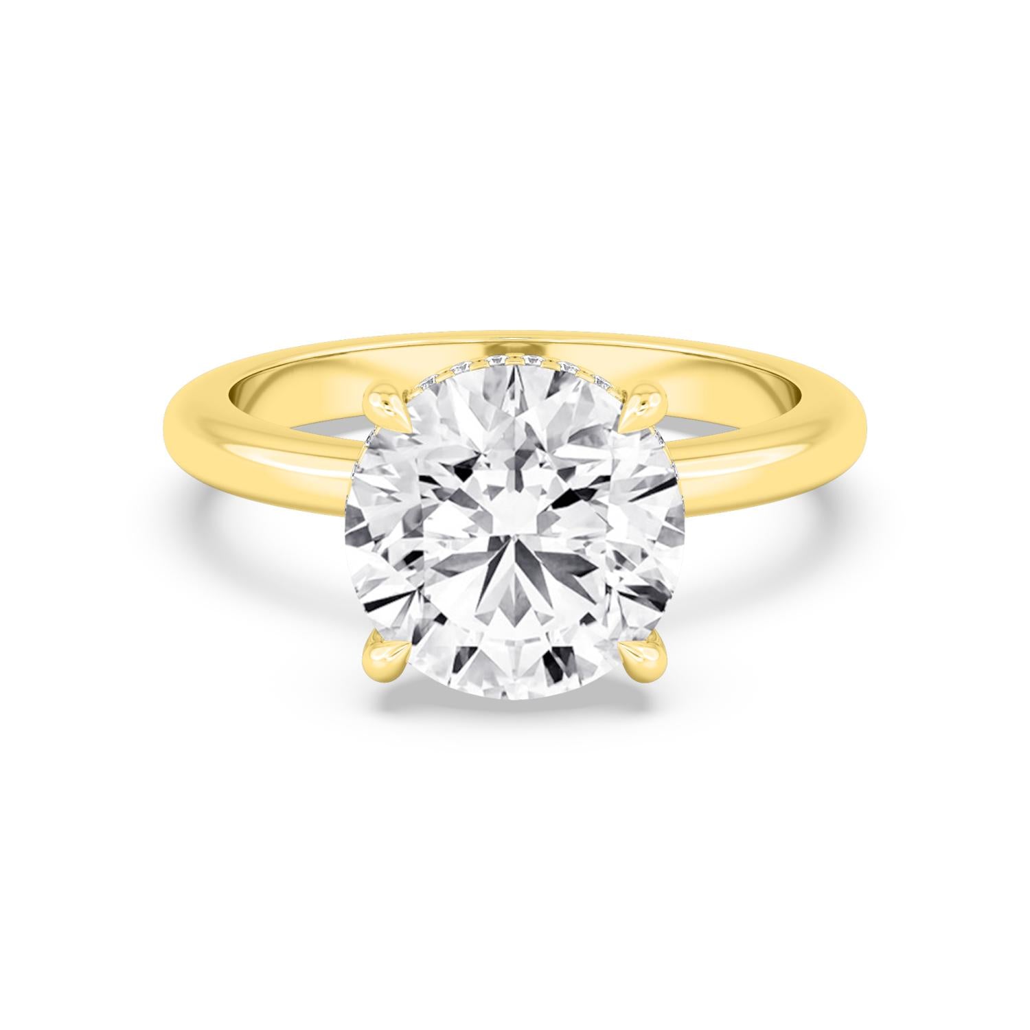 10K Yellow Gold Lab Grown Diamond RING 1.06 ctw R59738-1HH