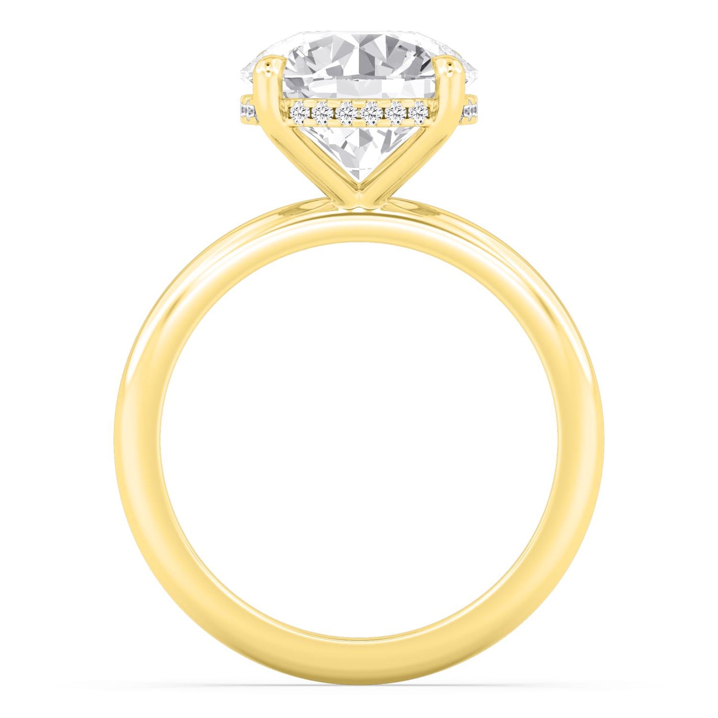 10K Yellow Gold Lab Grown Diamond RING 1.06 ctw R59738-1HH