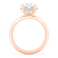 10K Rose Gold Lab Grown Diamond RING 4.09 ctw R59738OV-4HH