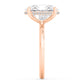 10K Rose Gold Lab Grown Diamond RING 4.09 ctw R59738OV-4HH