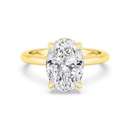 10K Yellow Gold Lab Grown Diamond RING 4.09 ctw R59738OV-4HH