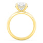 10K Yellow Gold Lab Grown Diamond RING 4.09 ctw R59738OV-4HH