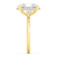 10K Yellow Gold Lab Grown Diamond RING 4.09 ctw R59738OV-4HH