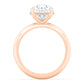 10K Rose Gold Lab Grown Diamond RING 4.09 ctw R59738PE-4HH