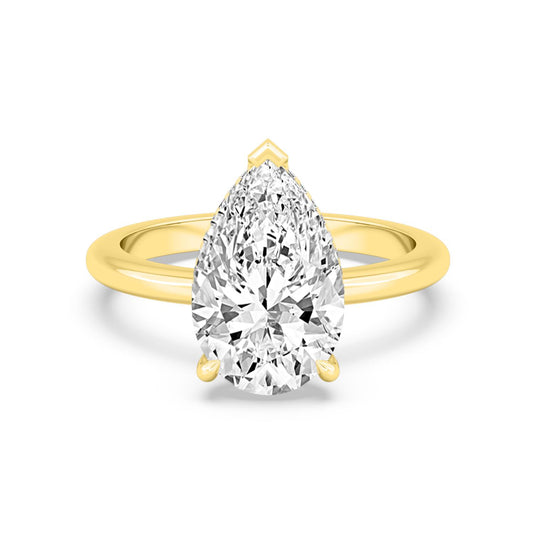 10K Yellow Gold Lab Grown Diamond RING 4.09 ctw R59738PE-4HH