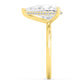 10K Yellow Gold Lab Grown Diamond RING 4.09 ctw R59738PE-4HH