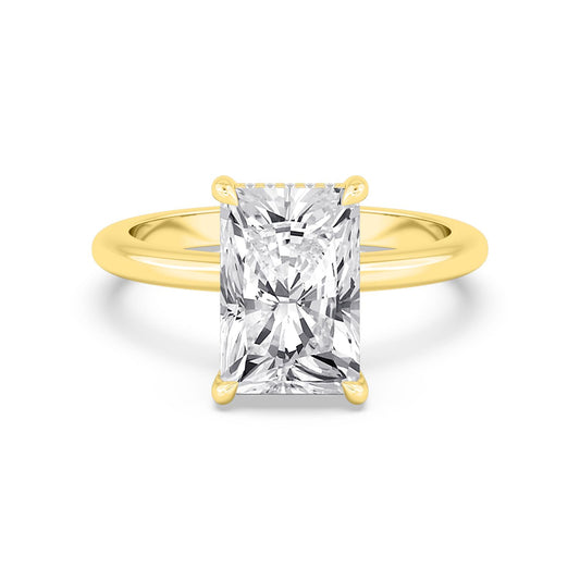 10K Yellow Gold Lab Grown Diamond RING 4.10 ctw R59738RDT-4HH