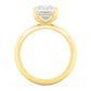 10K Yellow Gold Lab Grown Diamond RING 4.10 ctw R59738RDT-4HH