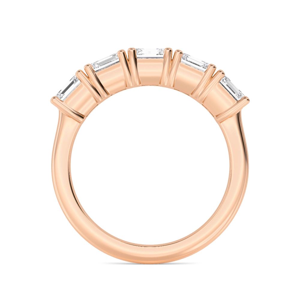 9k Rose Gold Lab Grown Diamond Ring 1.50 ctw R60113ASS-1.50CT
