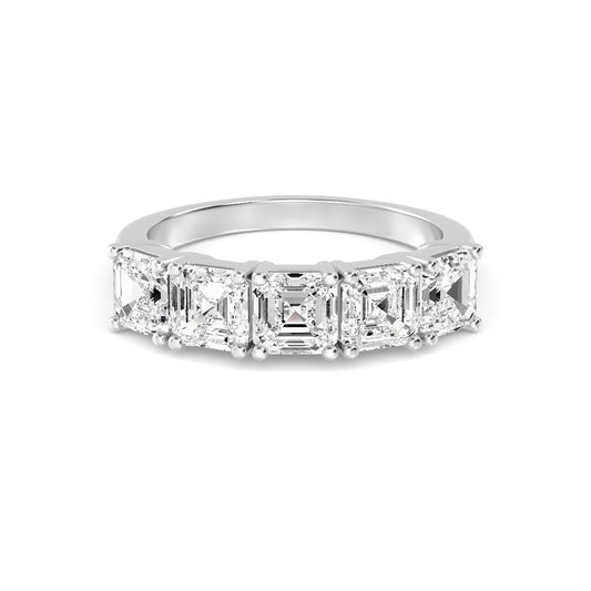 9k White Gold Lab Grown Diamond Ring 1.50 ctw R60113ASS-1.50CT