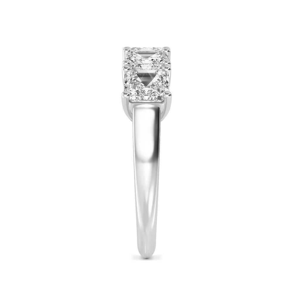 9k White Gold Lab Grown Diamond Ring 1.50 ctw R60113ASS-1.50CT