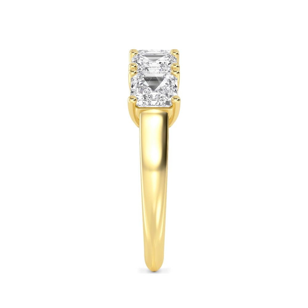 9K Yellow Gold Lab Grown Diamond Ring 1.50 ctw R60113ASS-1.50CT