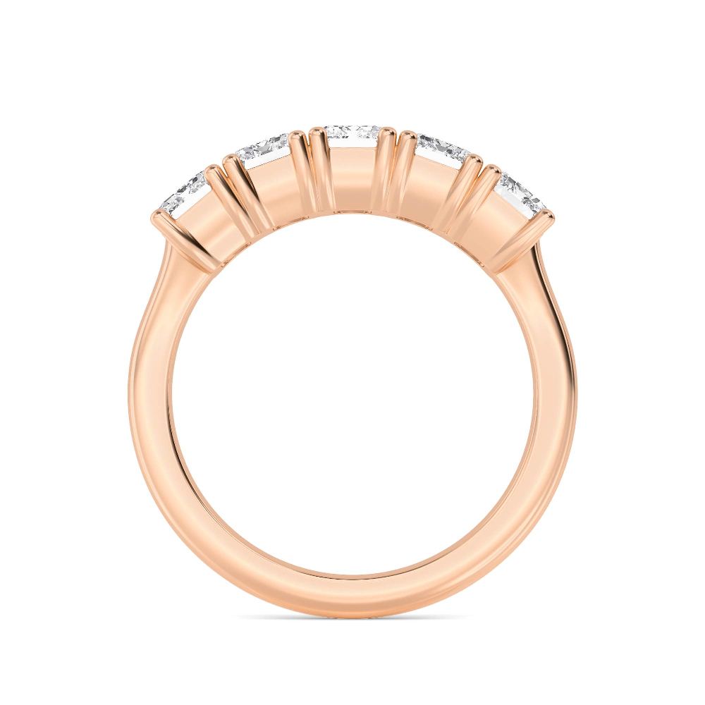 9k Rose Gold Lab Grown Diamond Ring 1.50 ctw R60113EM-1.50CT