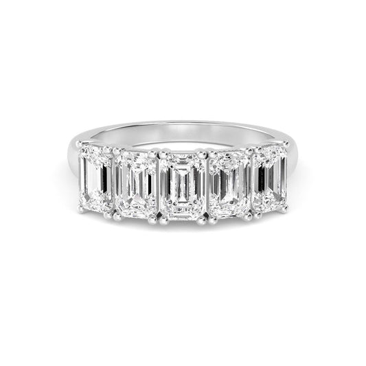 9k White Gold Lab Grown Diamond Ring 1.50 ctw R60113EM-1.50CT