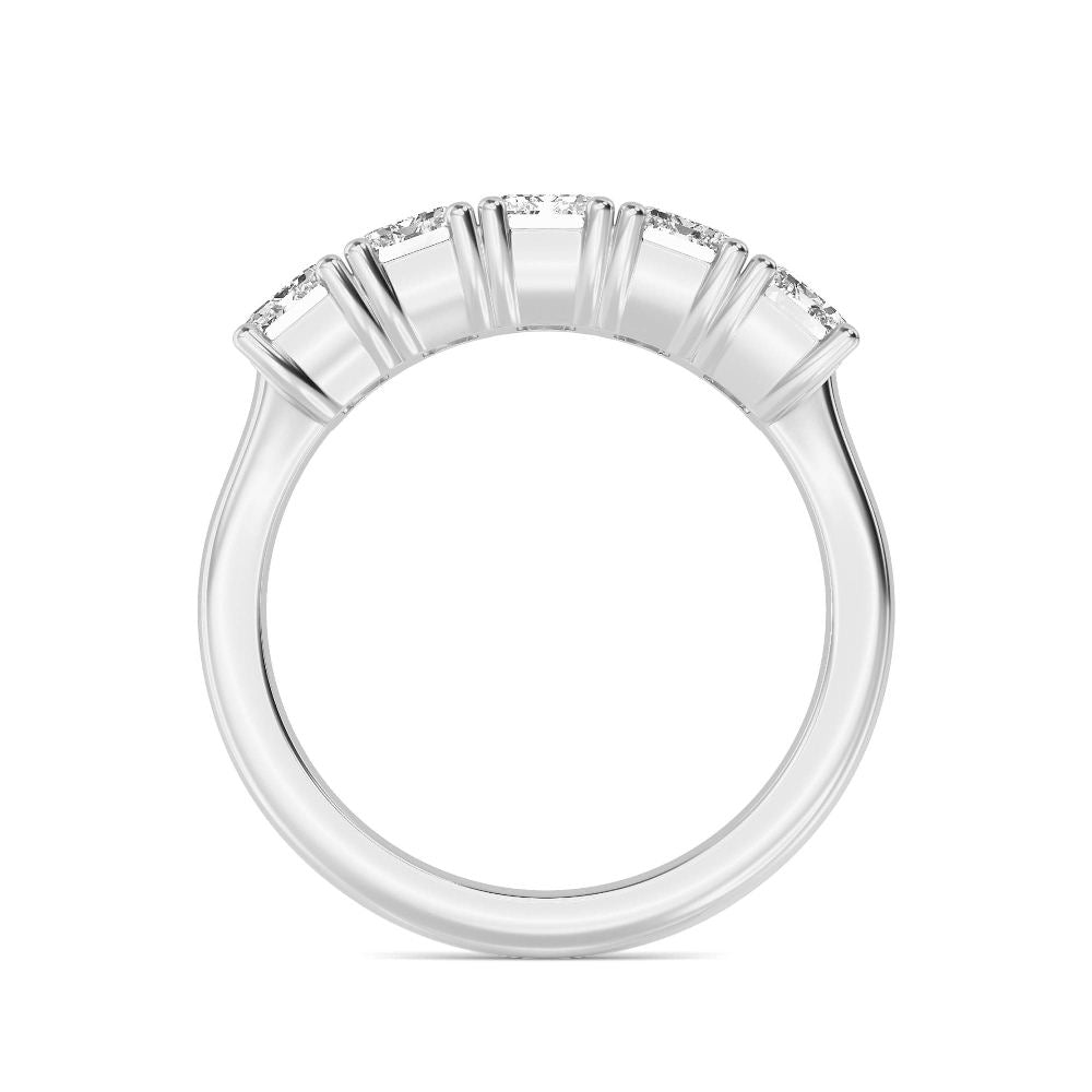9k White Gold Lab Grown Diamond Ring 1.50 ctw R60113EM-1.50CT