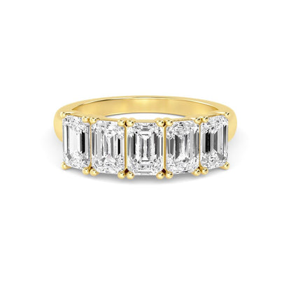 9K Yellow Gold Lab Grown Diamond Ring 1.50 ctw R60113EM-1.50CT