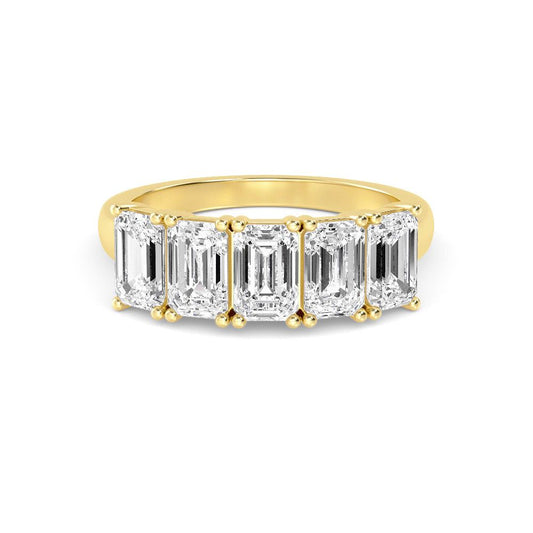 9K Yellow Gold Lab Grown Diamond Ring 1.50 ctw R60113EM-1.50CT