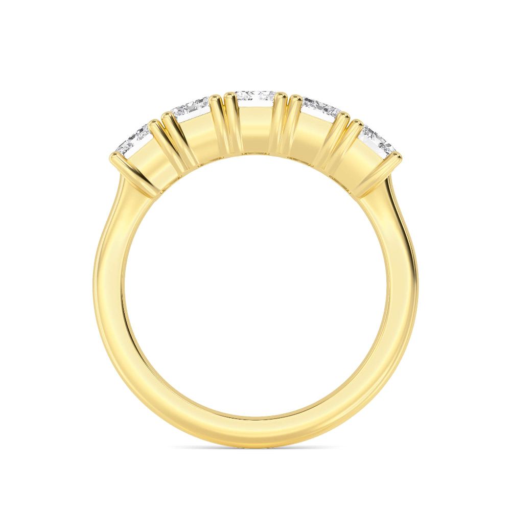 9K Yellow Gold Lab Grown Diamond Ring 1.50 ctw R60113EM-1.50CT