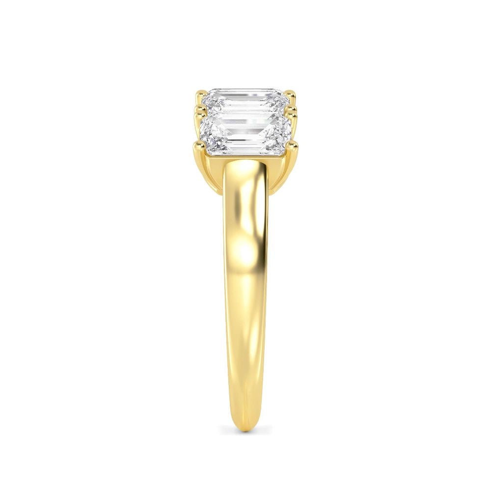 9K Yellow Gold Lab Grown Diamond Ring 1.50 ctw R60113EM-1.50CT
