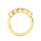 9K Yellow Gold Lab Grown Diamond Ring 2.50 ctw R60113SCU-2.50CT