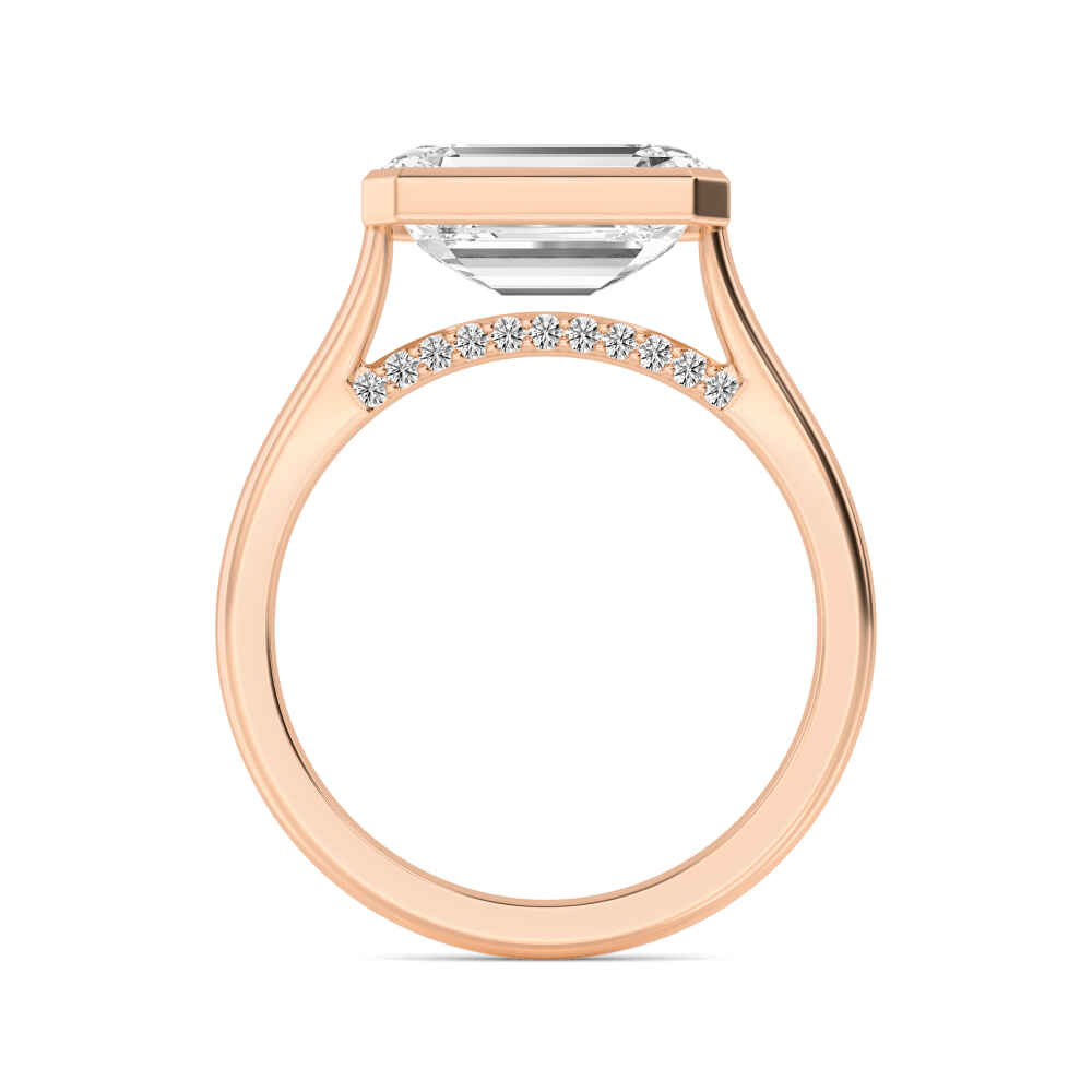 10K Rose Gold Lab Grown Diamond Ring 3.13 ctw R60324EM-3