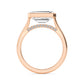 10K Rose Gold Lab Grown Diamond Ring 3.13 ctw R60324EM-3