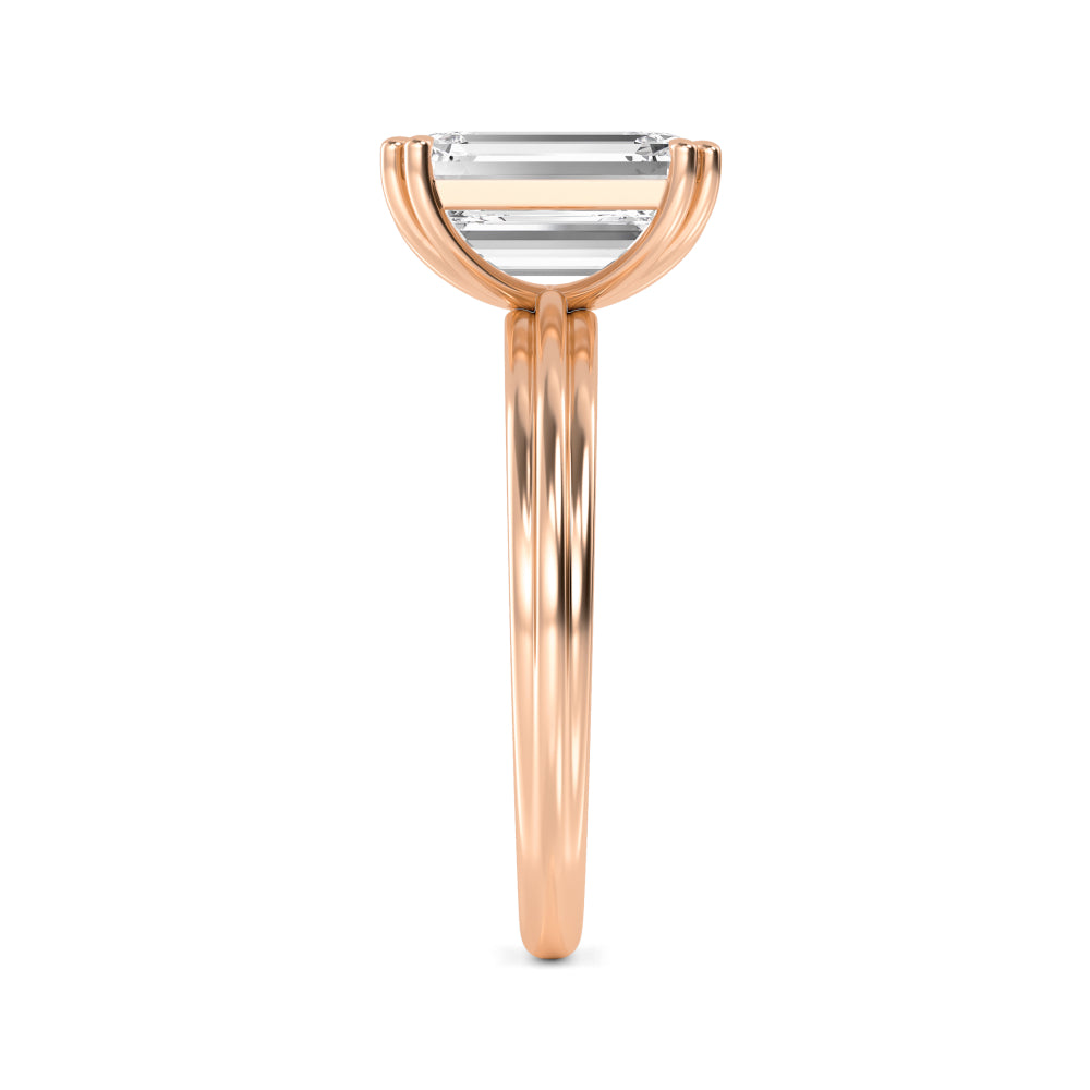 10K Rose Gold Lab Grown Diamond Ring 3.13 ctw R60324EM-3