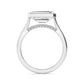 10K White Gold Lab Grown Diamond Ring 3.13 ctw R60324EM-3
