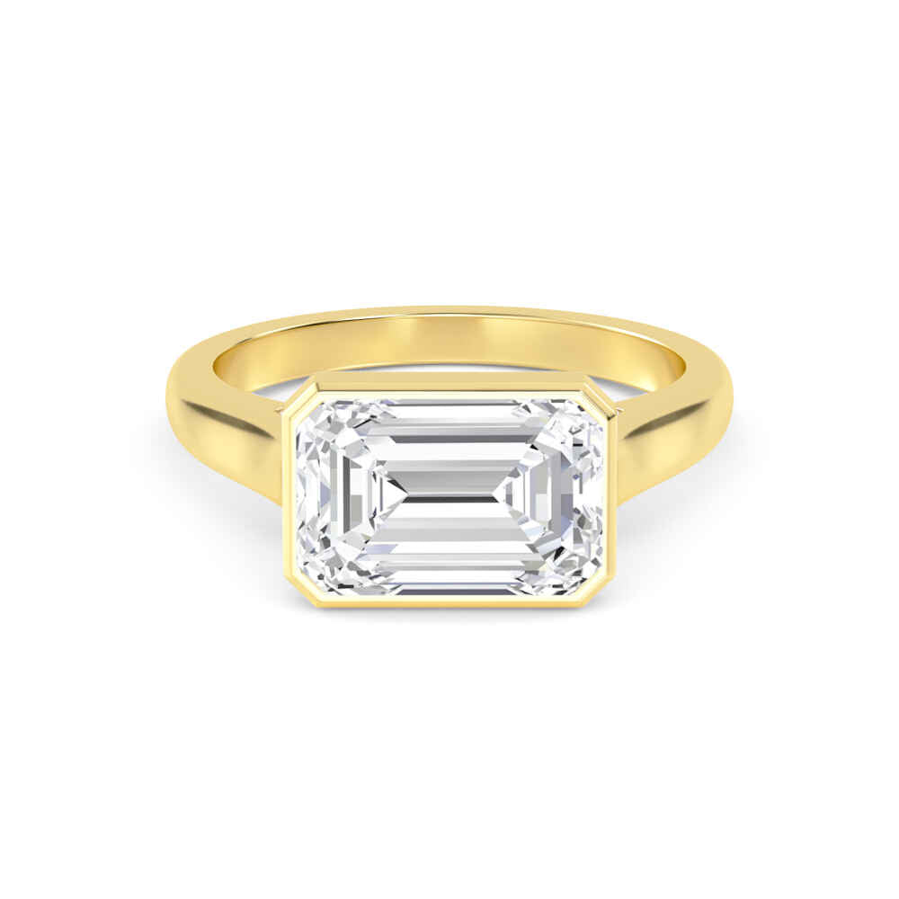 10K Yellow Gold Lab Grown Diamond Ring 3.13 ctw R60324EM-3