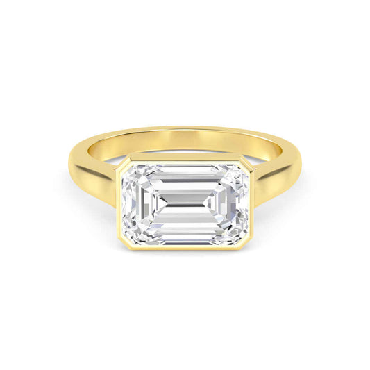 10K Yellow Gold Lab Grown Diamond Ring 3.13 ctw R60324EM-3