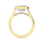10K Yellow Gold Lab Grown Diamond Ring 3.13 ctw R60324EM-3