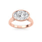 10K Rose Gold Lab Grown Diamond Engagement Ring 2.11 ctw R60324OV-2
