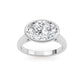 10K White Gold Lab Grown Diamond Engagement Ring 2.11 ctw R60324OV-2