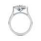 10K White Gold Lab Grown Diamond Engagement Ring 2.11 ctw R60324OV-2