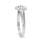 10K White Gold Lab Grown Diamond Engagement Ring 2.11 ctw R60324OV-2